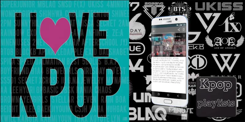 KPOP Playlist android App screenshot 0