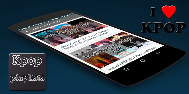 KPOP Playlist android App screenshot 2